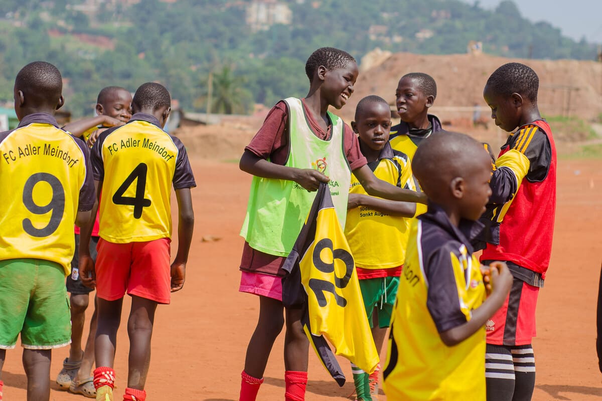 Kids in Kampala, Uganda